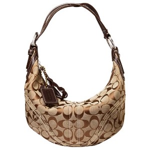 coach hobo flat